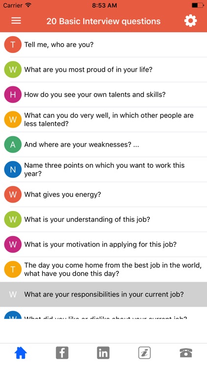 TMA Job Interview App