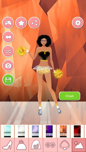 Cheerleader Dress Up - Fashion Makeover Games(圖2)-速報App