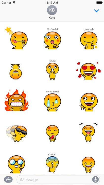 Animated Emoticon Man Emoji Sticker