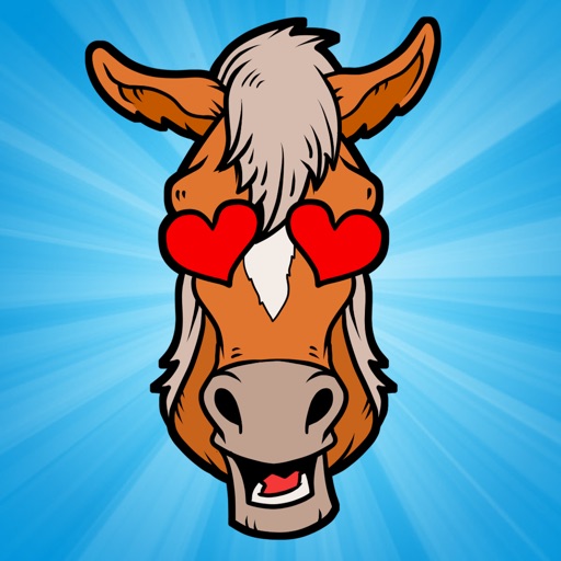 Horse Emoji - Cute Horse Stickers