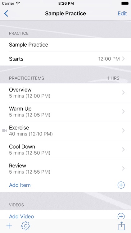 InfiniteTrack Practice Planner