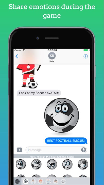 FootMoji PRO - Soccer Emoji & Stickers