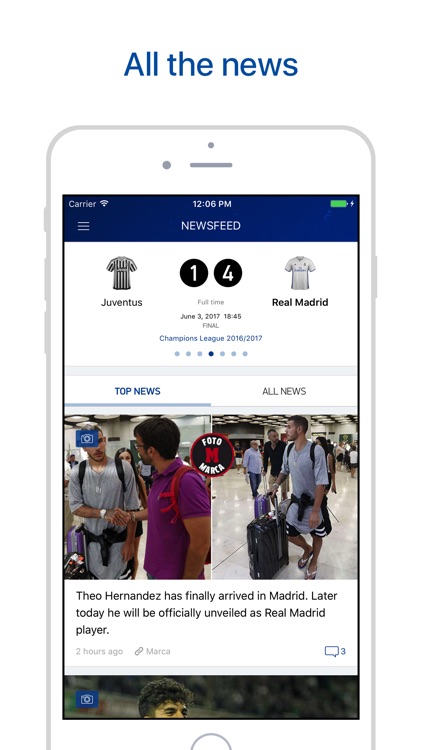 Real Live – Scores & News for R. Madrid Fans