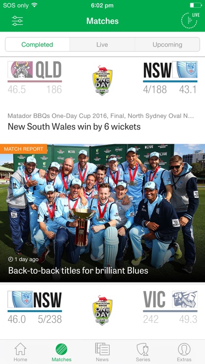 Cricket Australia Live: The Official App