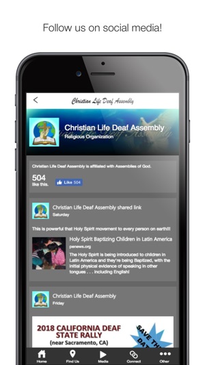 Christian Life Deaf Assembly(圖2)-速報App