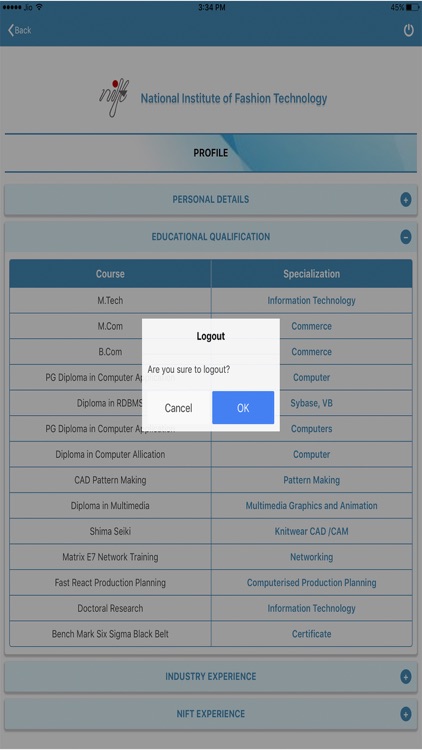 NIFT Faculty App screenshot-4