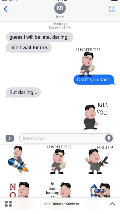Little Dictator Stickers 2