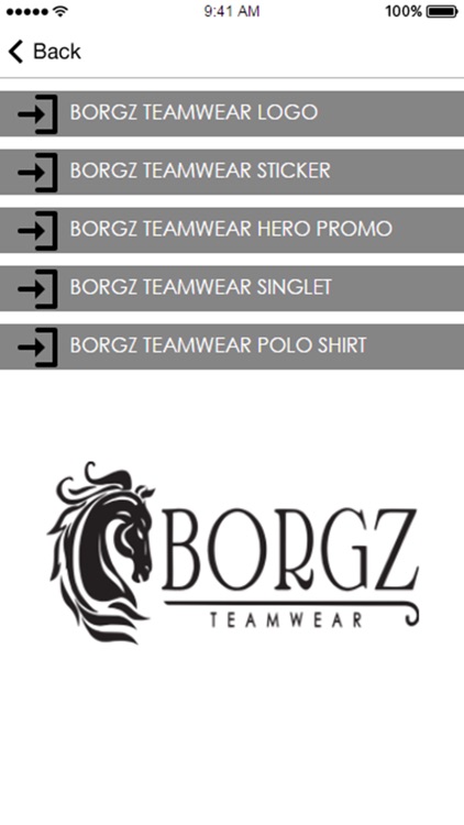 BORGZ TEAMWEAR screenshot-3