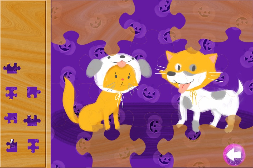 Halloween Kids Puzzles screenshot 3