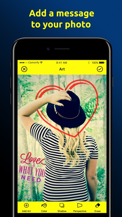 Camorify - Photo Editor, Typography & Graphics