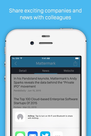 Mattermark screenshot 4