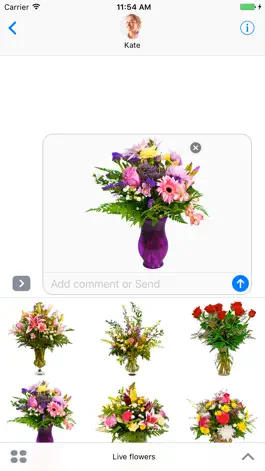 Game screenshot Live flowers for the holiday apk