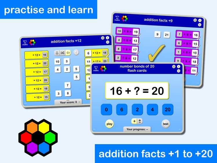 Addition Facts to 20