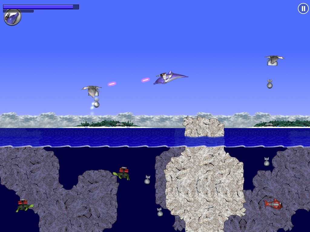 Laser Dolphin HD screenshot 2