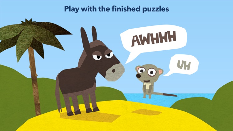 Fiete Puzzle - Kids Games with Animals screenshot-3