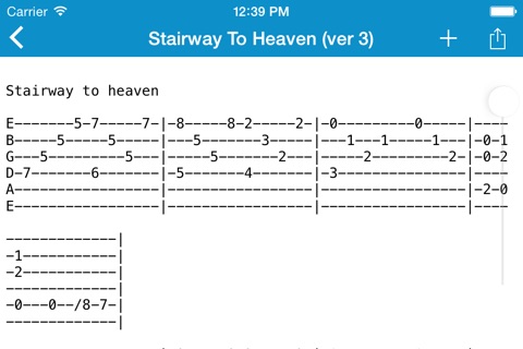 Achording - Guitar Tabs and Chords screenshot 3