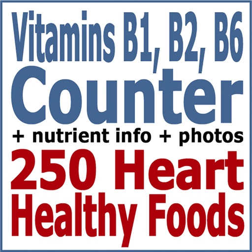 Vitamin B1,2,6 Counter & Tracker for Healthy Diets icon