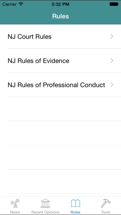 Court Caddy: NJ Attorney App