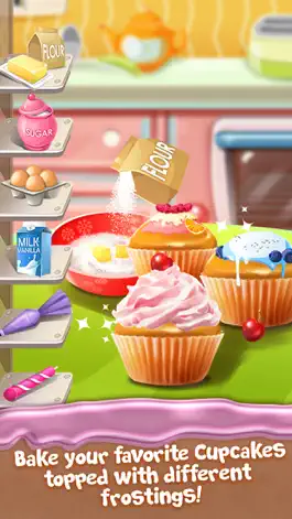 Game screenshot Cupcake Food Maker Cooking Game for Kids hack