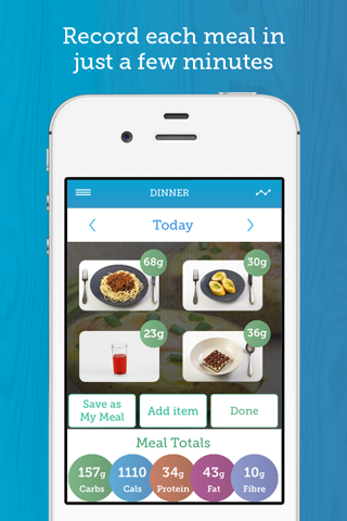 Carbs & Cals: Diet & Diabetes screenshot 4