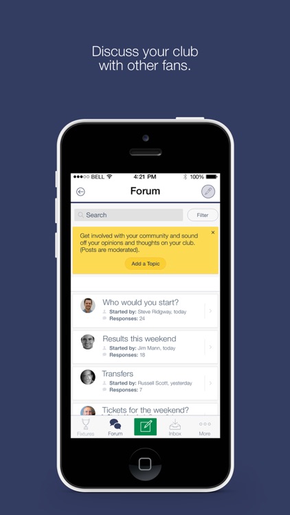 Fan App for West Bromwich Albion FC