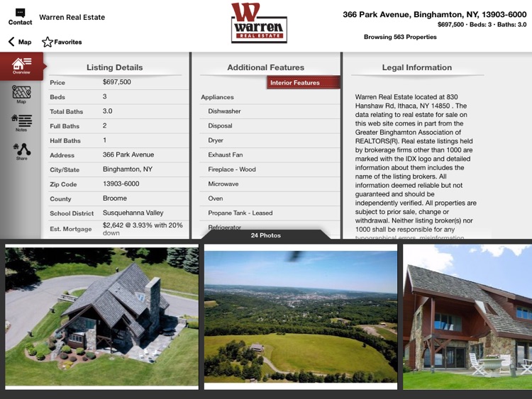 Warren Real Estate for iPad screenshot-3