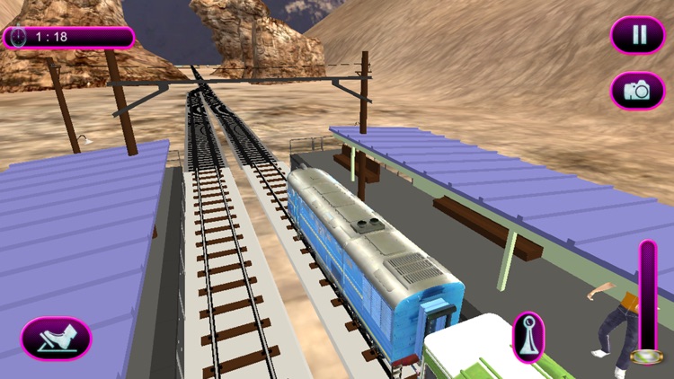 Train Driving Railway Simulator 3D screenshot-4