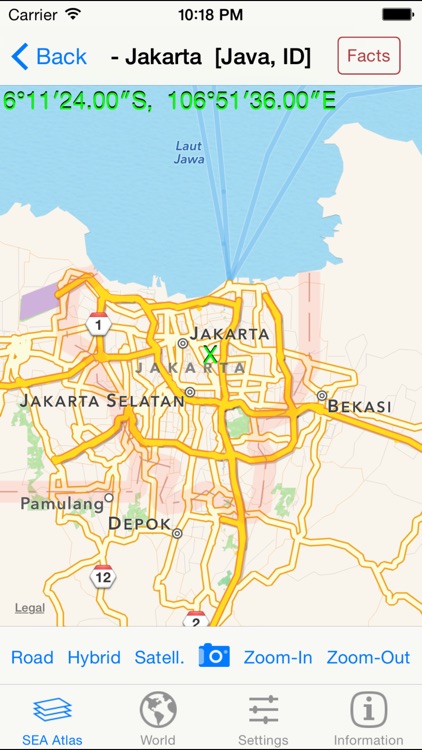 mapQWIK sea - South-East-Asia Zoomable Atlas