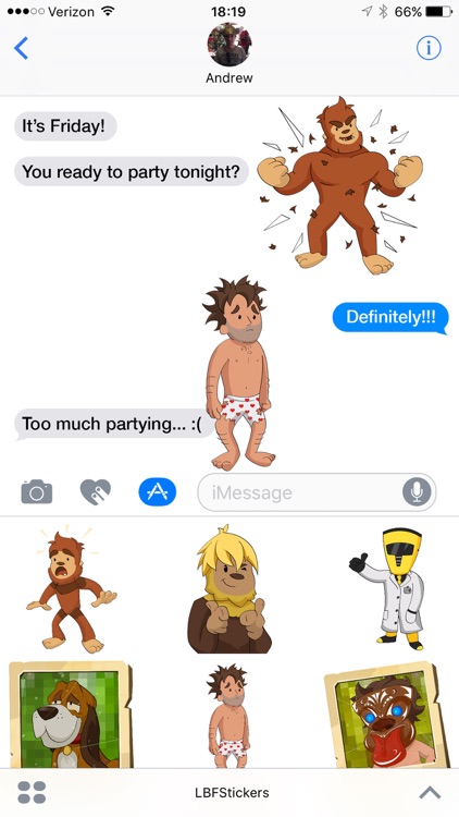 Little Bigfoot: Sticker Companion