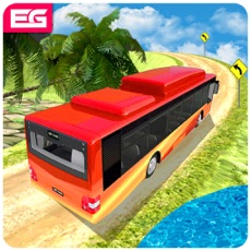 Activities of Elevated Bus Parking : Hill Station Bus Drive Game