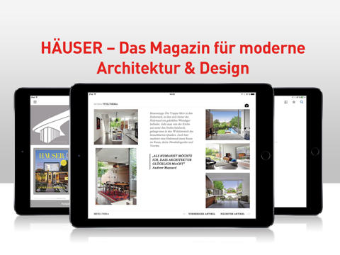 Häuser Magazin screenshot 2