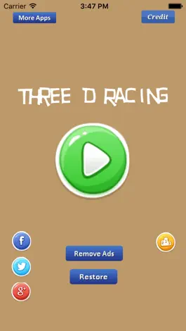 Game screenshot Three D Racing apk