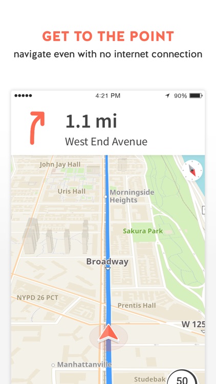 Karta GPS - Offline navigation