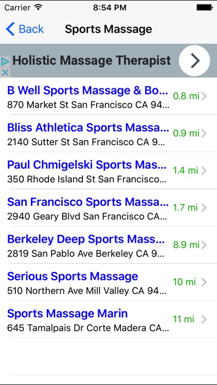 Massage Finder: Find In Home & Mobile Therapist screenshot-3