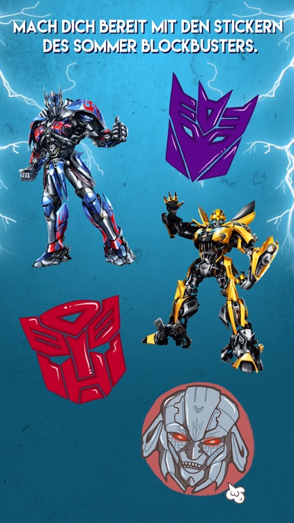 Transformers: The Last Knight Stickers