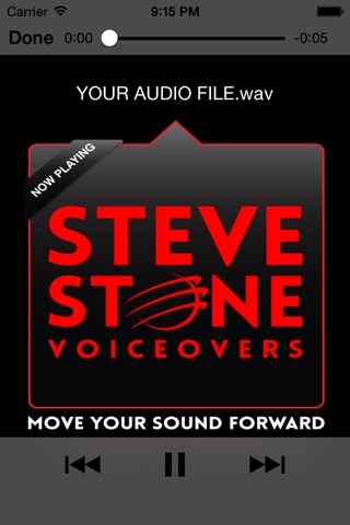 Steve Stone Voiceovers screenshot 2