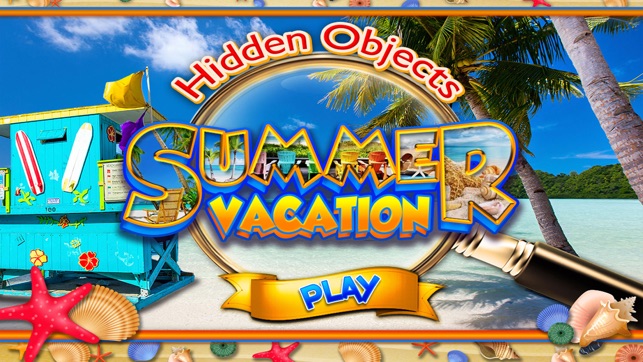 Hidden Object Summer Beach Vacation Spy 