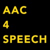 aac4speech - easy to use assistive AAC speech app