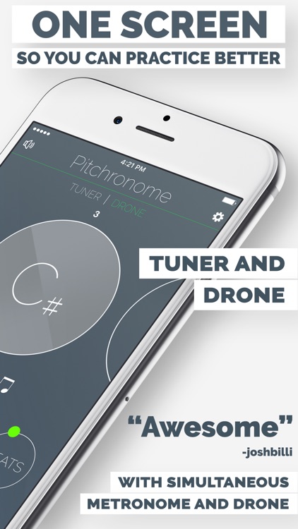 Pitchronome - Tuner, Metronome, Drone