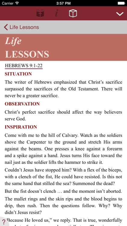 Lucado Life Lessons Study Bible