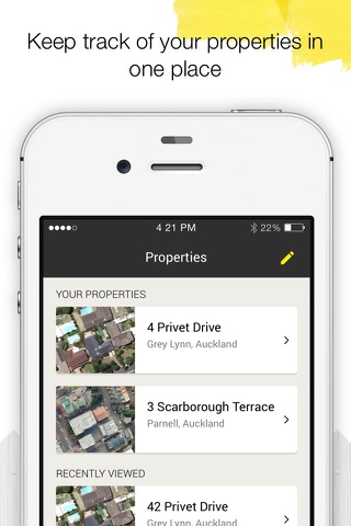 Yellow/home - Get your home sorted screenshot 2