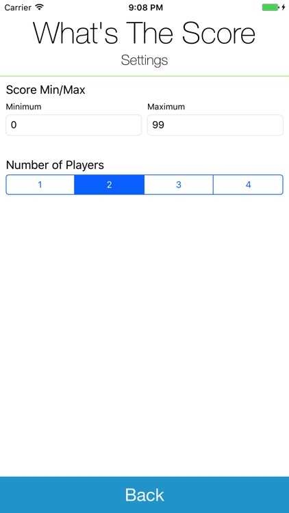 What's The Score - A Score Keeping App screenshot-4