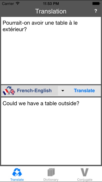 French-English Translator (Offline)