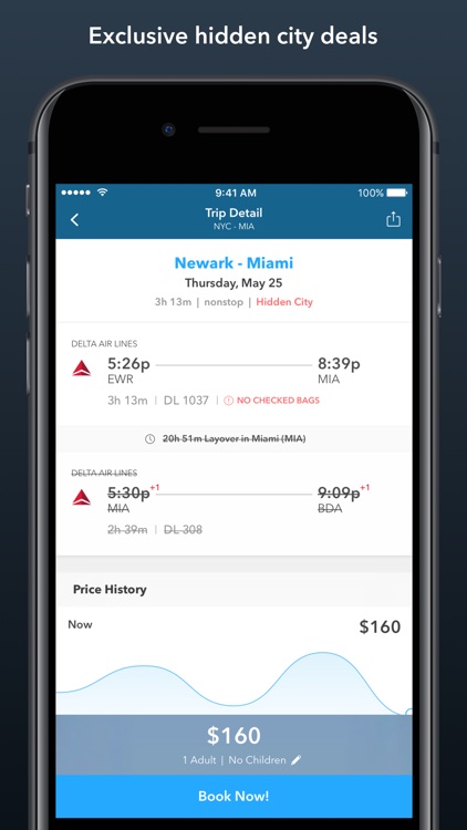 Skiplagged — Actually Cheap Flights & Hotels