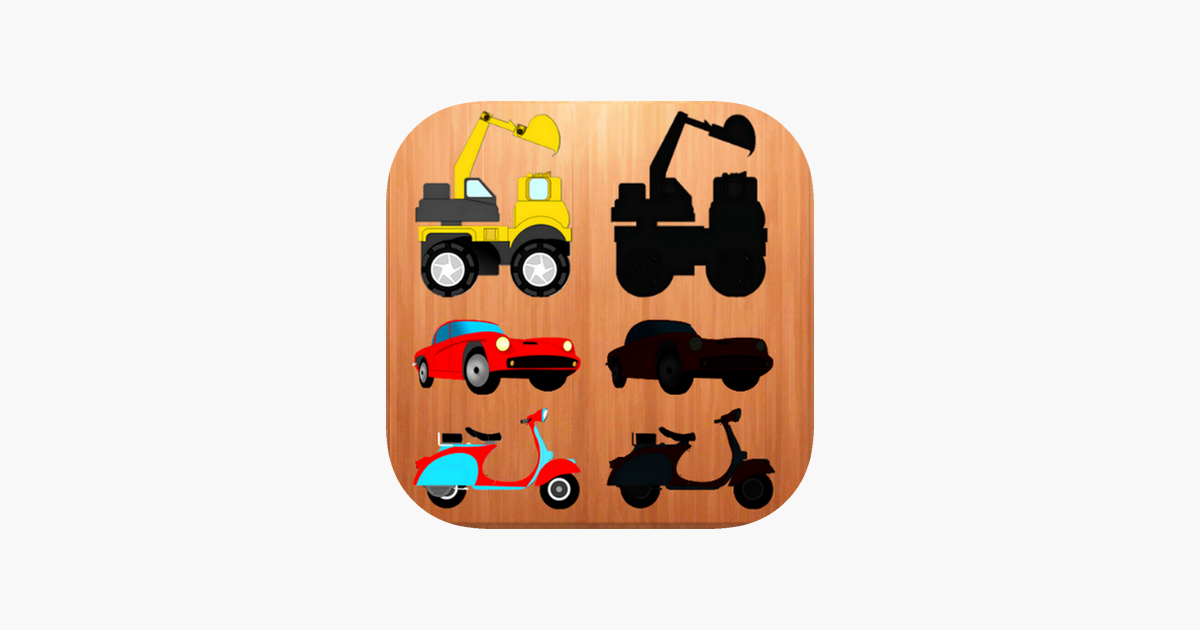 ‎Vehicles For Toddlers Puzzle on the App Store