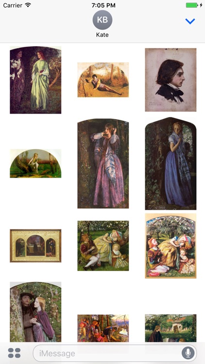 Arthur Hughes Artworks Stickers