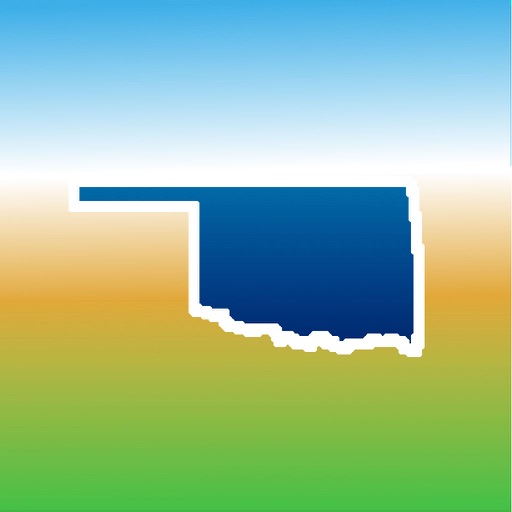 Aqua Map Oklahoma OK Lakes - GPS Nautical Charts