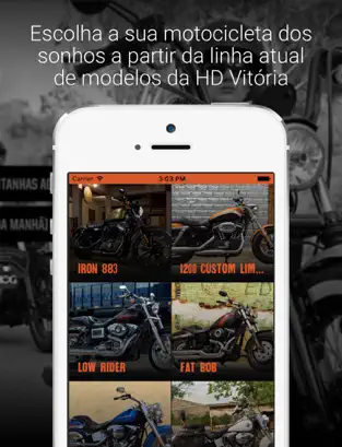 Captura de Pantalla 2 Vitória Harley Davidson iphone