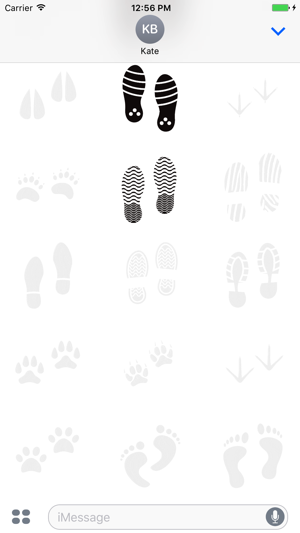 Animated Cute Footprint Stickers(圖4)-速報App