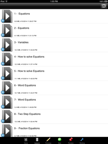 Equations Maths - náhled